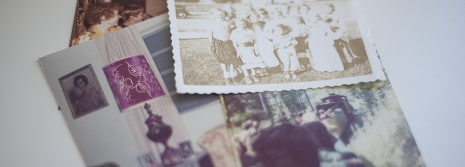 A collection of family photographs rediscovered