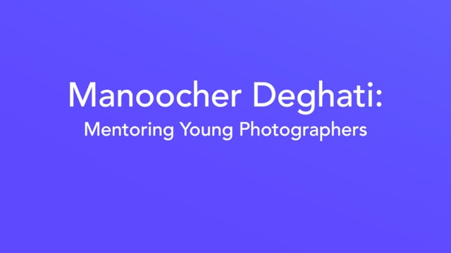 Manoocher Deghati: Mentoring Young Photographers
