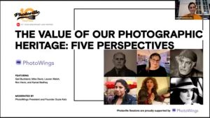 “The Value Of Our Photographic Heritage: Five Perspectives” with PhotoWings