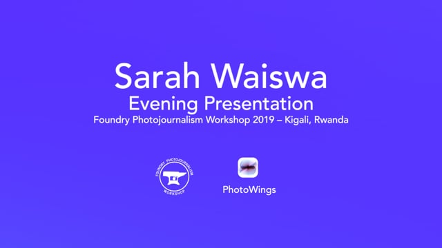 Sarah Waiswa Foundry Presentation