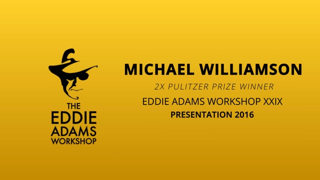 Michael Williamson – Photojournalist - Eddie Adams Workshop 2016