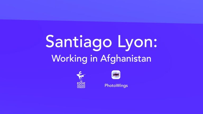 Santiago Lyon | Working in Afghanistan