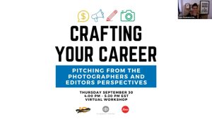 “Crafting Your Career: Pitching from the Photographers and Editors’ Perspectives” with Diversify Photo