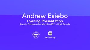 Andrew Esiebo Foundry Presentation