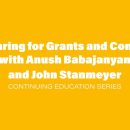 Continuing Education Series: Preparing for Grants & Contests with Anush Babajanyan & John Stanmeyer