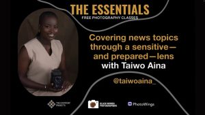 Covering news topics through a sensitive—and prepared—lens with Taiwo Aina