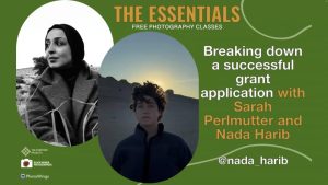 Breaking down a successful grant application with Sarah Perlmutter and Nada Harib