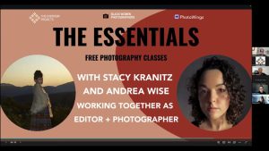 Working Together: Editor and Photographer Perspectives with Andrea Wise and Stacy Kranitz