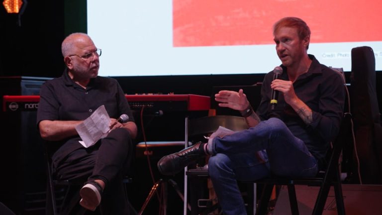 Terry Baquet and Rich Webster of Verite News - Night of Photojournalism 2025 - New Orleans