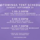 Tent Schedule 9:23