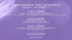 Tent Schedule 9:23