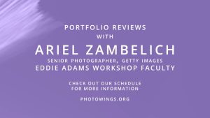 Photoville Portfolio Review- Ariel Zambelich