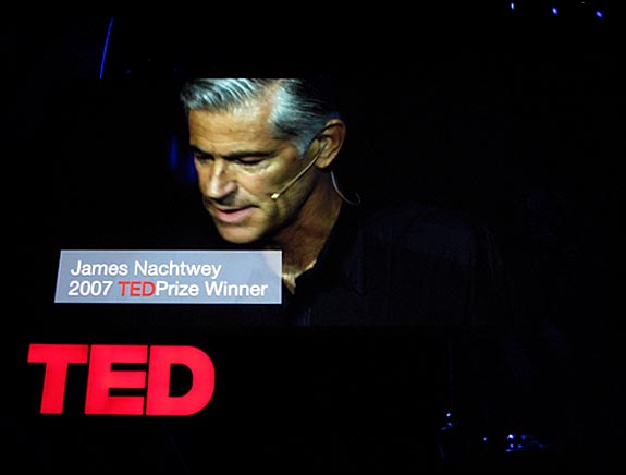 James Nachtwey, 2007 TED Prize winner, courtesy © Susan Katz, 2009